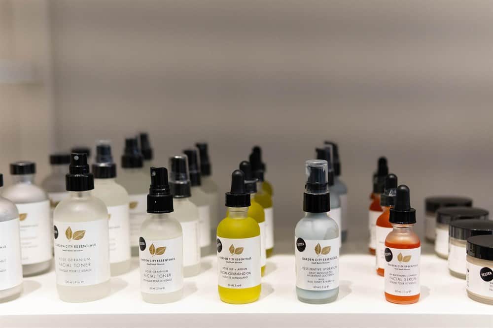 Bottles of niacinamide serum ready for your skin