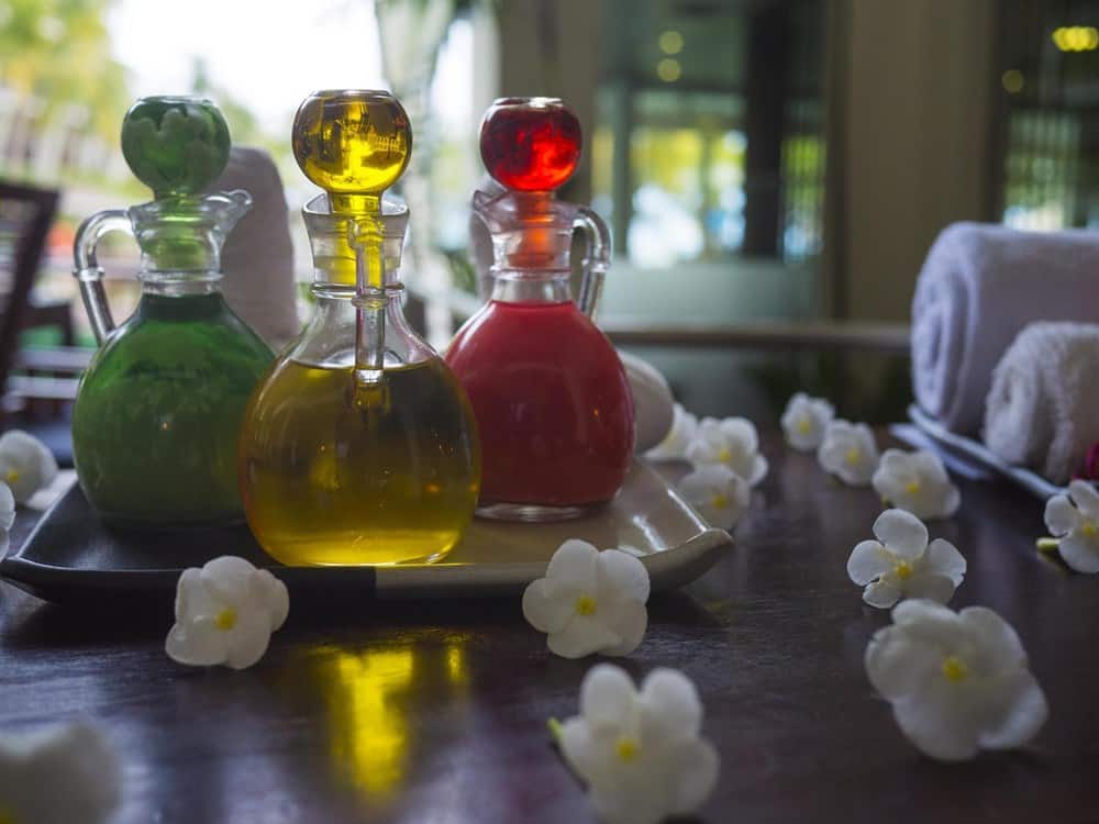 Thai aroma massage oils