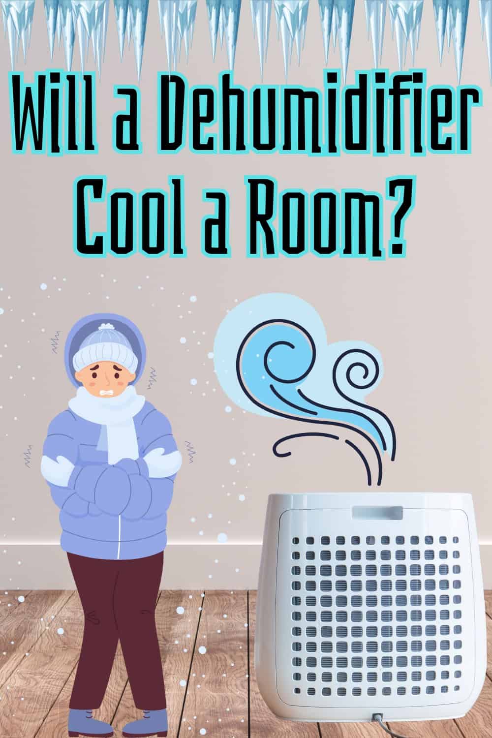 No A dehumidifier will not help to cool a room