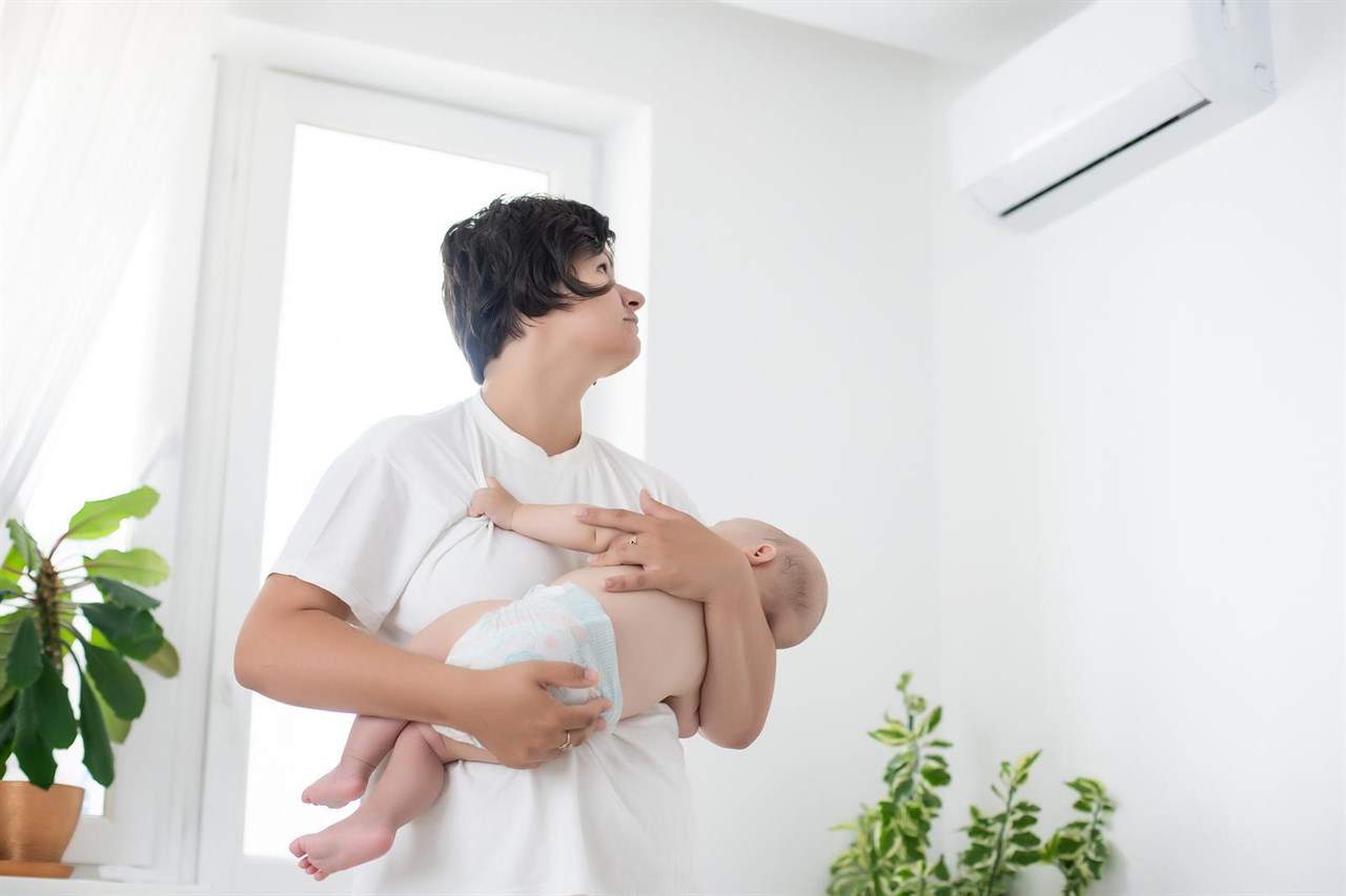 Is It Safe To Use An Air Conditioner With A Newborn Baby?